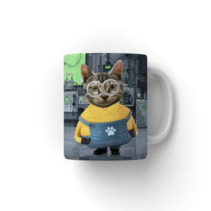 The Naughty One (Minions Inspired): Custom Pet Coffee Mug - Paw & Glory - Dog Portraits - Pet Portraits