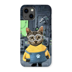 The Naughty One (Minions Inspired): Custom Pet Phone Case - Paw & Glory - Dog Portraits - Pet Portraits