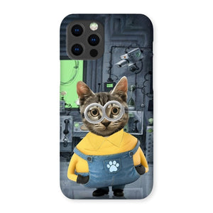 The Naughty One (Minions Inspired): Custom Pet Phone Case - Paw & Glory - Dog Portraits - Pet Portraits