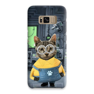 The Naughty One (Minions Inspired): Custom Pet Phone Case - Paw & Glory - Dog Portraits - Pet Portraits