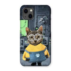 The Naughty One (Minions Inspired): Custom Pet Phone Case - Paw & Glory - Dog Portraits - Pet Portraits