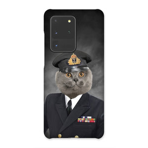 The Naval Chief: Custom Pet Phone Case - Paw & Glory - Dog Portraits - Pet Portraits