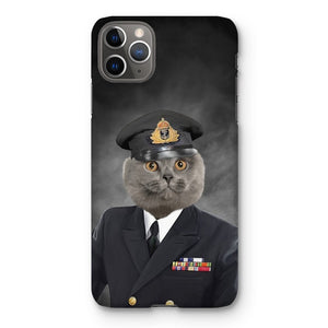 The Naval Chief: Custom Pet Phone Case - Paw & Glory - Dog Portraits - Pet Portraits