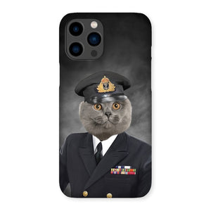 The Naval Chief: Custom Pet Phone Case - Paw & Glory - Dog Portraits - Pet Portraits