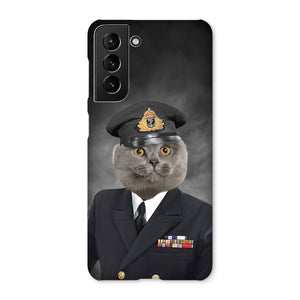 The Naval Chief: Custom Pet Phone Case - Paw & Glory - Dog Portraits - Pet Portraits