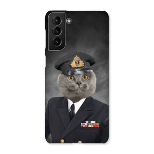 The Naval Chief: Custom Pet Phone Case - Paw & Glory - Dog Portraits - Pet Portraits