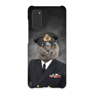 The Naval Chief: Custom Pet Phone Case - Paw & Glory - Dog Portraits - Pet Portraits