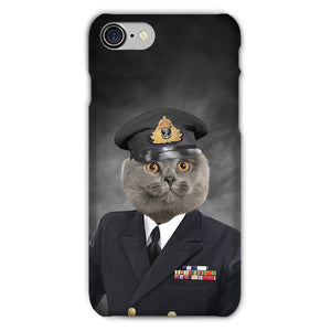 The Naval Chief: Custom Pet Phone Case - Paw & Glory - Dog Portraits - Pet Portraits