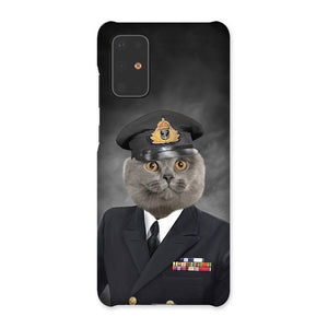 The Naval Chief: Custom Pet Phone Case - Paw & Glory - Dog Portraits - Pet Portraits