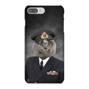 The Naval Chief: Custom Pet Phone Case - Paw & Glory - Dog Portraits - Pet Portraits