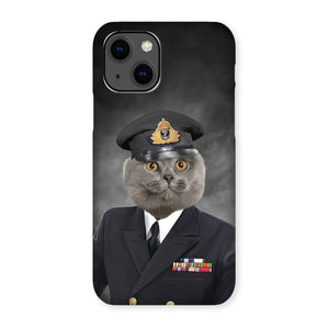 The Naval Chief: Custom Pet Phone Case - Paw & Glory - Dog Portraits - Pet Portraits