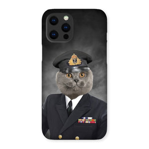 The Naval Chief: Custom Pet Phone Case - Paw & Glory - Dog Portraits - Pet Portraits