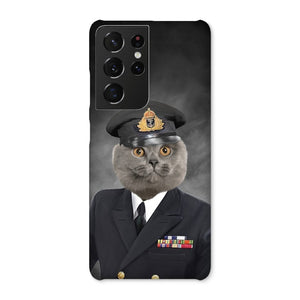 The Naval Chief: Custom Pet Phone Case - Paw & Glory - Dog Portraits - Pet Portraits