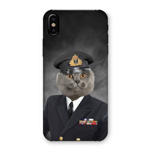 The Naval Chief: Custom Pet Phone Case - Paw & Glory - Dog Portraits - Pet Portraits