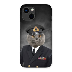 The Naval Chief: Custom Pet Phone Case - Paw & Glory - Dog Portraits - Pet Portraits