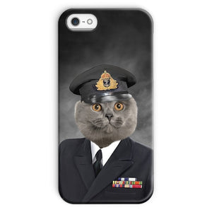 The Naval Chief: Custom Pet Phone Case - Paw & Glory - Dog Portraits - Pet Portraits