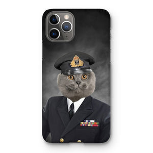 The Naval Chief: Custom Pet Phone Case - Paw & Glory - Dog Portraits - Pet Portraits