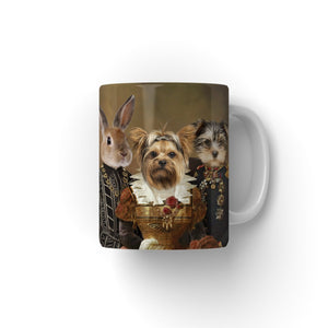 The Nobles: Custom Pet Coffee Mug - Paw & Glory - Dog Portraits - Pet Portraits