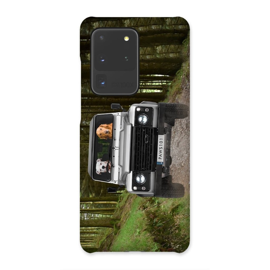 The Off - Roader: Custom Pet Phone Case - Paw & Glory - Dog Portraits - Pet Portraits