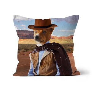 The Outlaw: Custom Pet Pillow - Paw & Glory - Dog Portraits - Pet Portraits