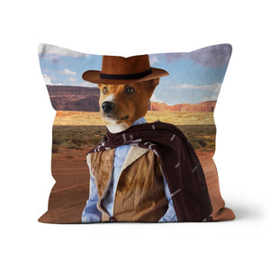 The Outlaw: Custom Pet Pillow - Paw & Glory - Dog Portraits - Pet Portraits