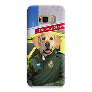 The Paramedic: Custom Pet Phone Case - Paw & Glory - Dog Portraits - Pet Portraits