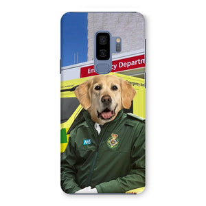 The Paramedic: Custom Pet Phone Case - Paw & Glory - Dog Portraits - Pet Portraits