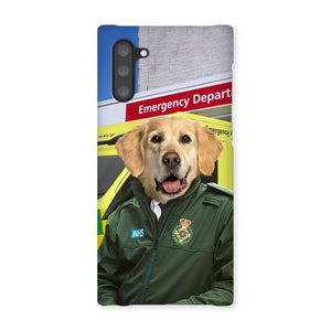 The Paramedic: Custom Pet Phone Case - Paw & Glory - Dog Portraits - Pet Portraits