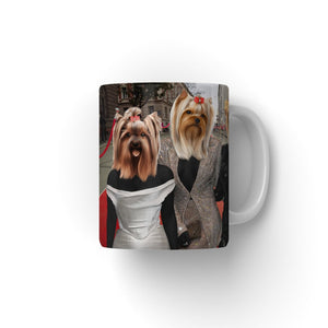 The Pawdashians: Custom Pet Coffee Mug - Paw & Glory - Dog Portraits - Pet Portraits