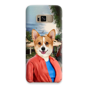 The Pawleobotanis (Jurassic Park Inspired): Custom Pet Phone Case - Paw & Glory - Dog Portraits - Pet Portraits