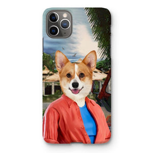 The Pawleobotanis (Jurassic Park Inspired): Custom Pet Phone Case - Paw & Glory - Dog Portraits - Pet Portraits