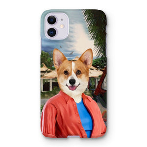 The Pawleobotanis (Jurassic Park Inspired): Custom Pet Phone Case - Paw & Glory - Dog Portraits - Pet Portraits