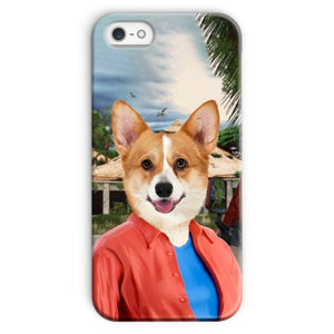 The Pawleobotanis (Jurassic Park Inspired): Custom Pet Phone Case - Paw & Glory - Dog Portraits - Pet Portraits