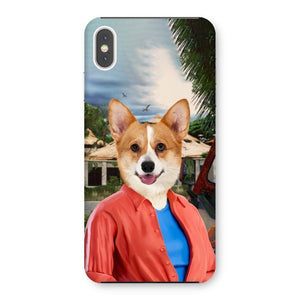 The Pawleobotanis (Jurassic Park Inspired): Custom Pet Phone Case - Paw & Glory - Dog Portraits - Pet Portraits