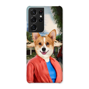 The Pawleobotanis (Jurassic Park Inspired): Custom Pet Phone Case - Paw & Glory - Dog Portraits - Pet Portraits