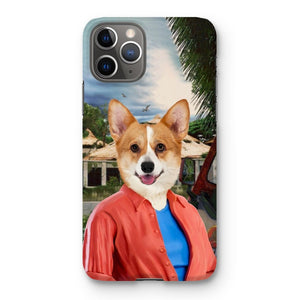 The Pawleobotanis (Jurassic Park Inspired): Custom Pet Phone Case - Paw & Glory - Dog Portraits - Pet Portraits