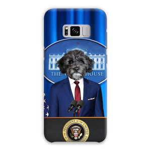 The Pawresident: Custom Pet Phone Case - Paw & Glory - Dog Portraits - Pet Portraits