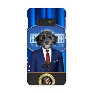 The Pawresident: Custom Pet Phone Case - Paw & Glory - Dog Portraits - Pet Portraits