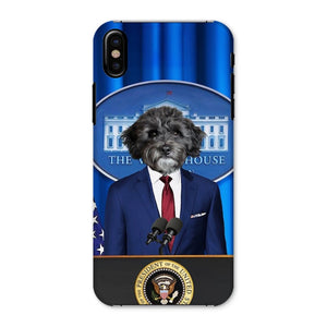 The Pawresident: Custom Pet Phone Case - Paw & Glory - Dog Portraits - Pet Portraits