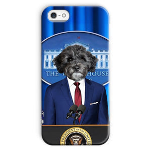 The Pawresident: Custom Pet Phone Case - Paw & Glory - Dog Portraits - Pet Portraits