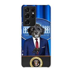 The Pawresident: Custom Pet Phone Case - Paw & Glory - Dog Portraits - Pet Portraits