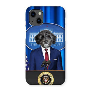 The Pawresident: Custom Pet Phone Case - Paw & Glory - Dog Portraits - Pet Portraits