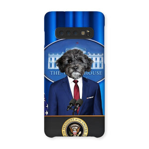 The Pawresident: Custom Pet Phone Case - Paw & Glory - Dog Portraits - Pet Portraits