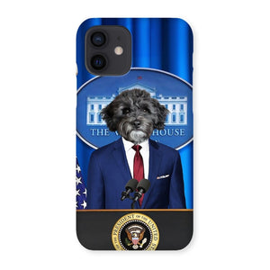 The Pawresident: Custom Pet Phone Case - Paw & Glory - Dog Portraits - Pet Portraits