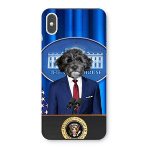 The Pawresident: Custom Pet Phone Case - Paw & Glory - Dog Portraits - Pet Portraits