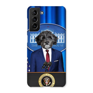 The Pawresident: Custom Pet Phone Case - Paw & Glory - Dog Portraits - Pet Portraits