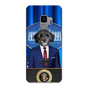 The Pawresident: Custom Pet Phone Case - Paw & Glory - Dog Portraits - Pet Portraits