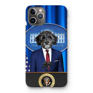 The Pawresident: Custom Pet Phone Case - Paw & Glory - Dog Portraits - Pet Portraits