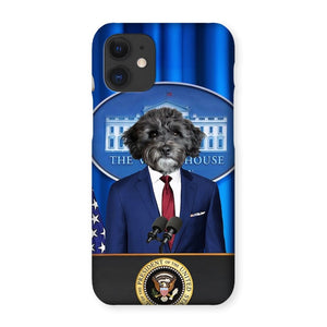 The Pawresident: Custom Pet Phone Case - Paw & Glory - Dog Portraits - Pet Portraits