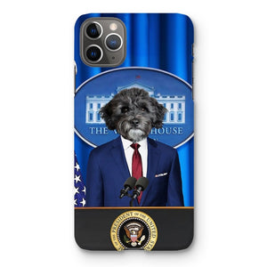 The Pawresident: Custom Pet Phone Case - Paw & Glory - Dog Portraits - Pet Portraits